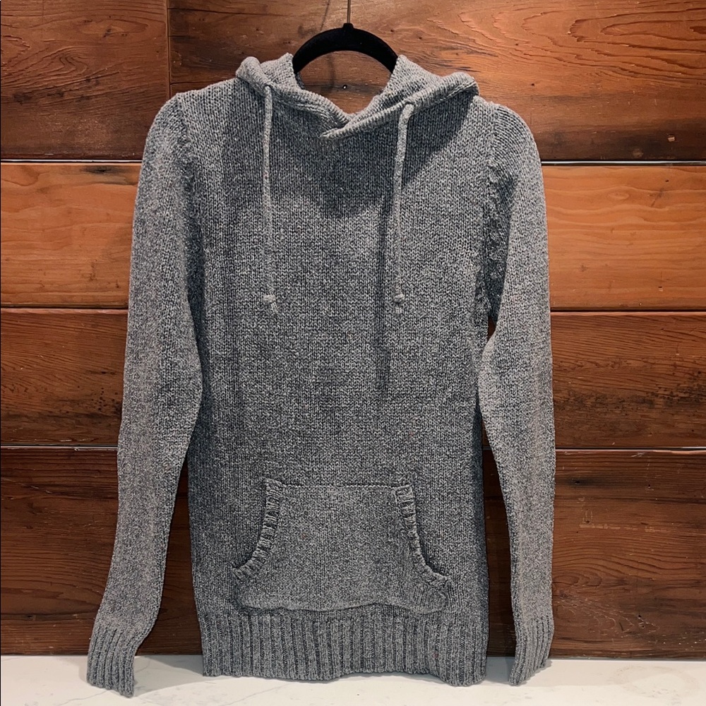 🔥‼️Men's Gray Cowl Neck Sweater/Hoodie‼️🔥